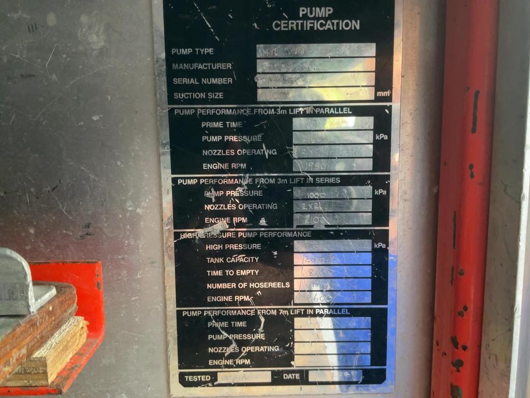 Photo '22' of Hino FD 162 LA Fire Appliance