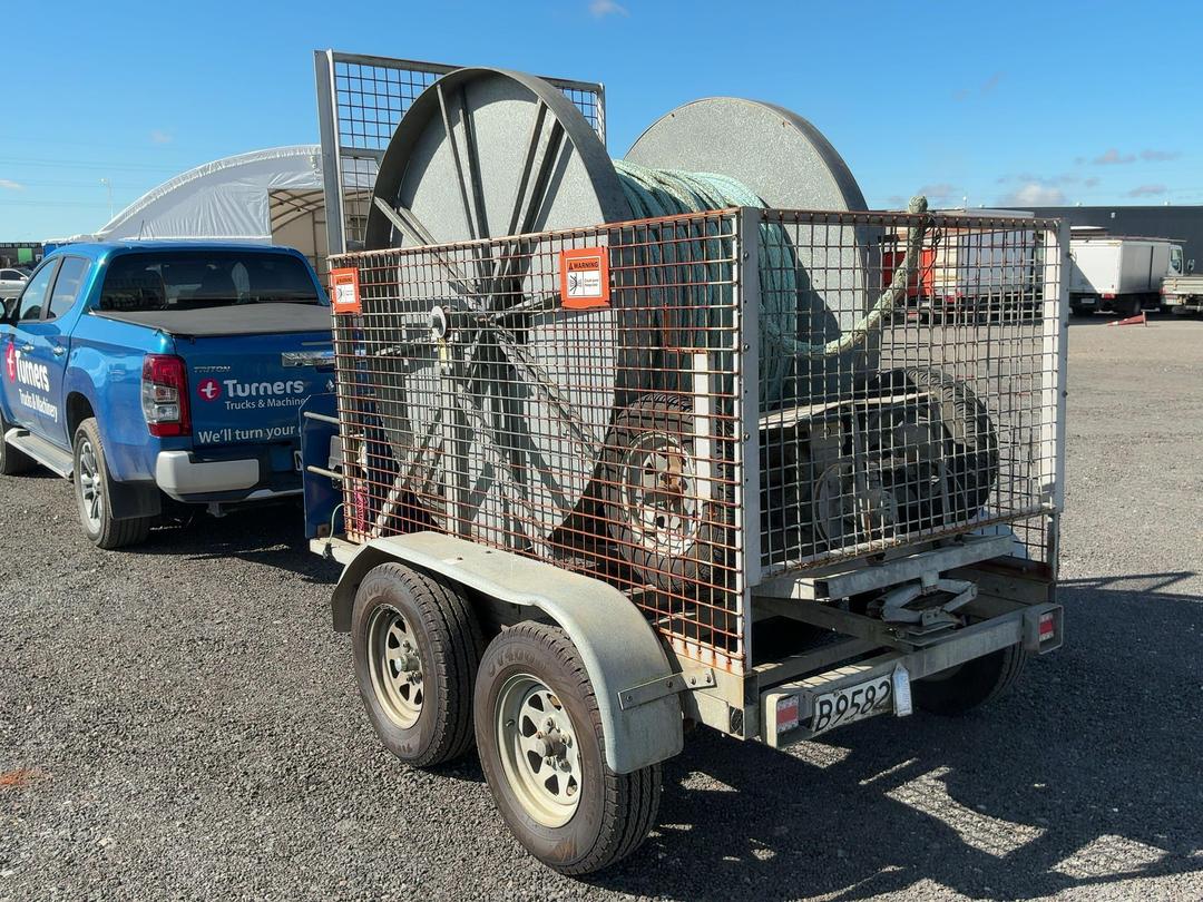 Photo '6' of Homebuilt TRAILER Cable Drum - Tandem