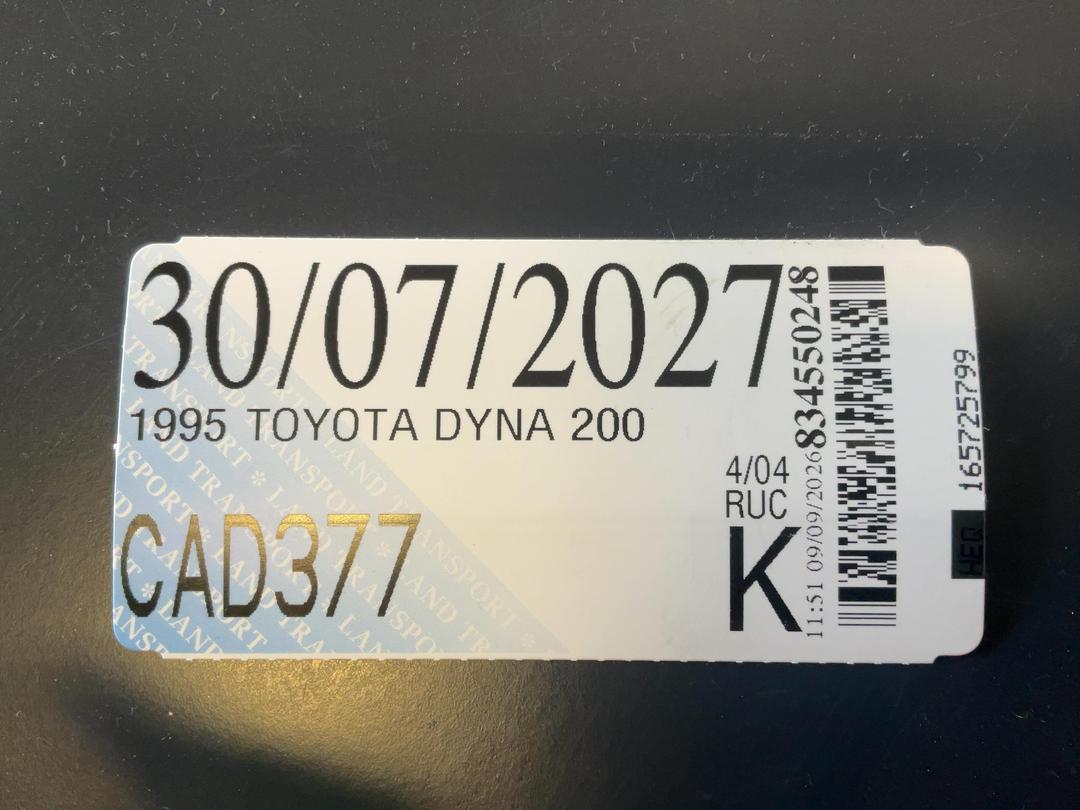 Photo '35' of Toyota Dyna 200 Double Cab - Flat Deck