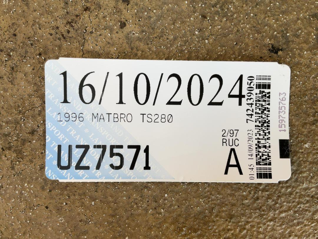 Photo '17' of MATBRO TS280 Forklift