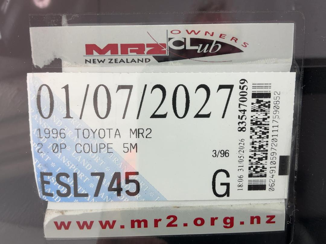 Photo '23' of Toyota MR2