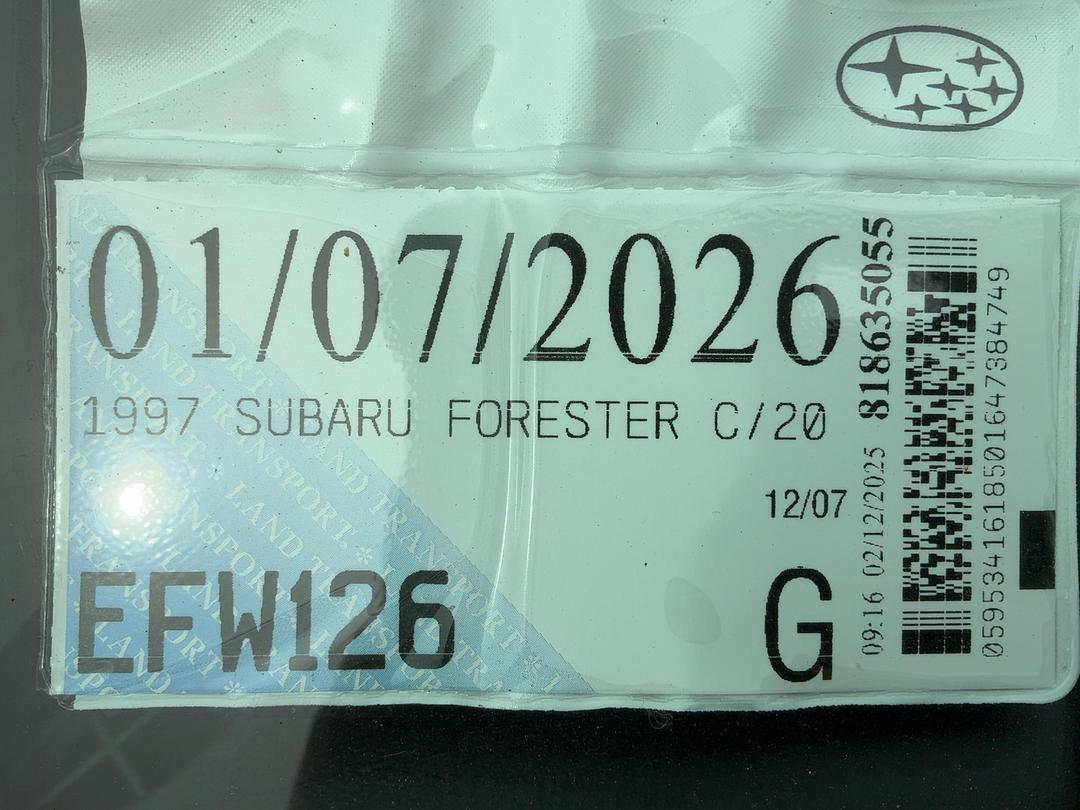 Photo '13' of Subaru Forester C/20 Photo '13' of Subaru Forester C/20