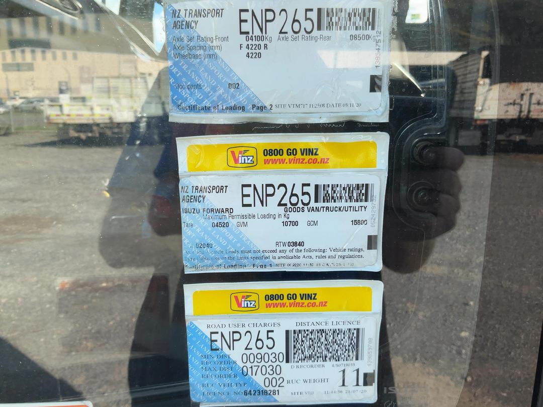 Photo '36' of Isuzu Forward FSR1MF Cab Chassis