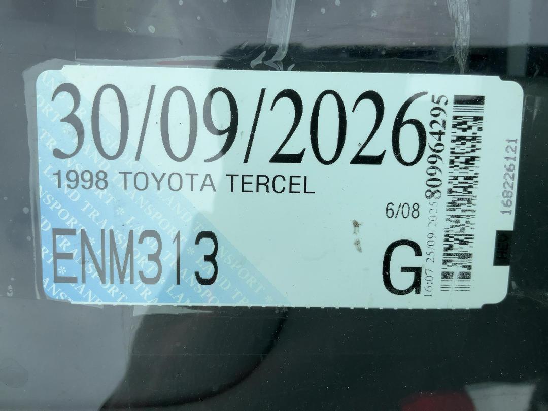 Photo '26' of Toyota Tercel