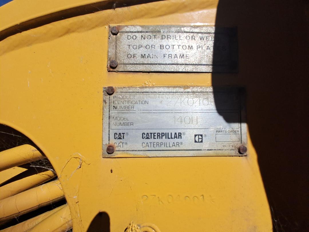 Photo '15' of Caterpillar GRADER 140H Grader