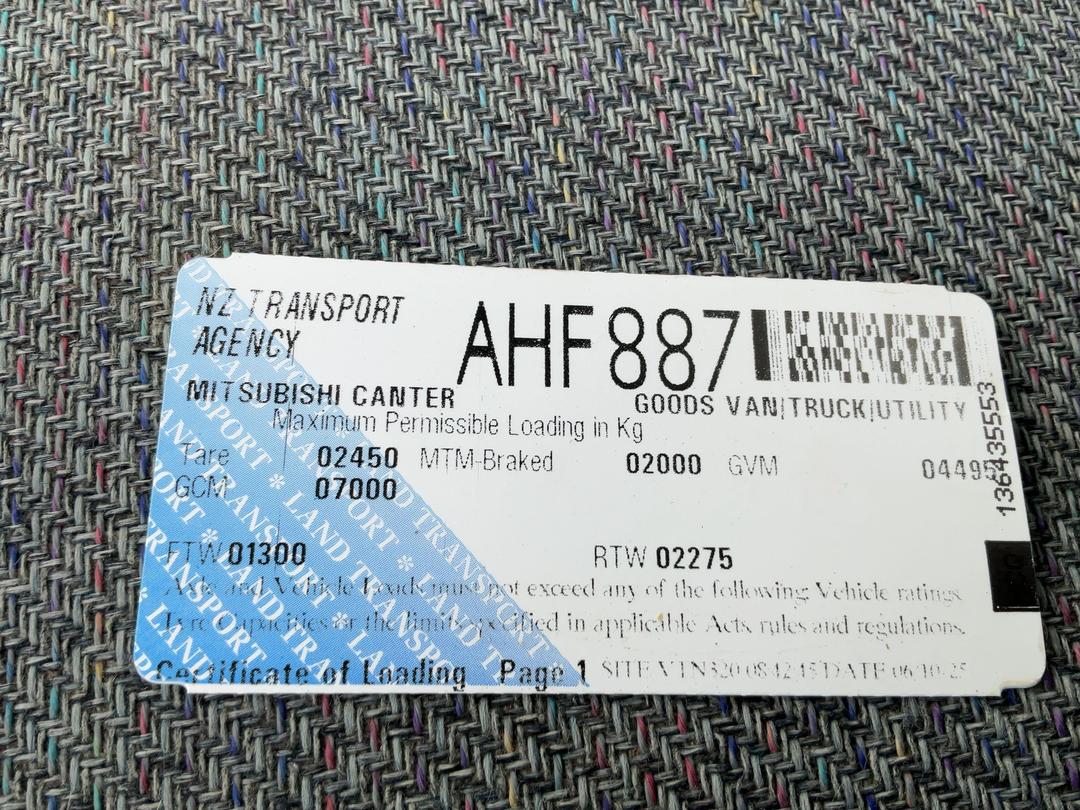 Photo '15' of Mitsubishi Canter FE112C4 Flat Deck