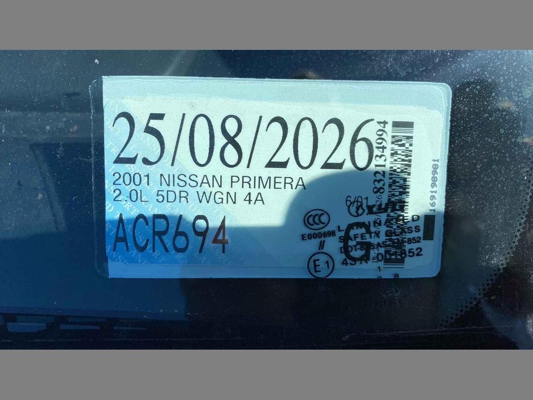 Photo '21' of Nissan Primera 2.0L 5DR WGN 4A Photo '21' of Nissan Primera 2.0L 5DR WGN 4A