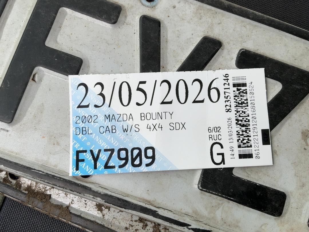 Photo '17' of Mazda Bounty DBL CAB W/S SDX