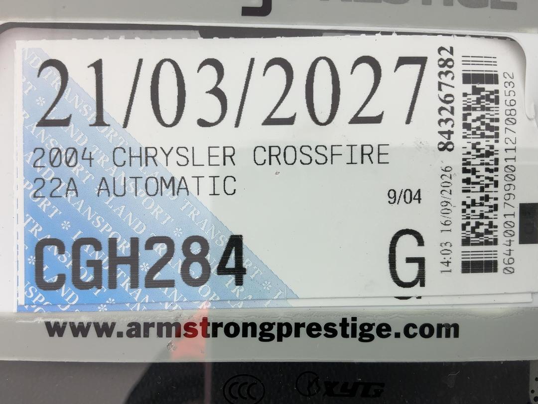 Photo '23' of Chrysler Crossfire