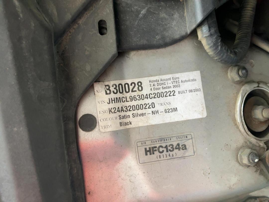 Photo '16' of Honda Accord Euro