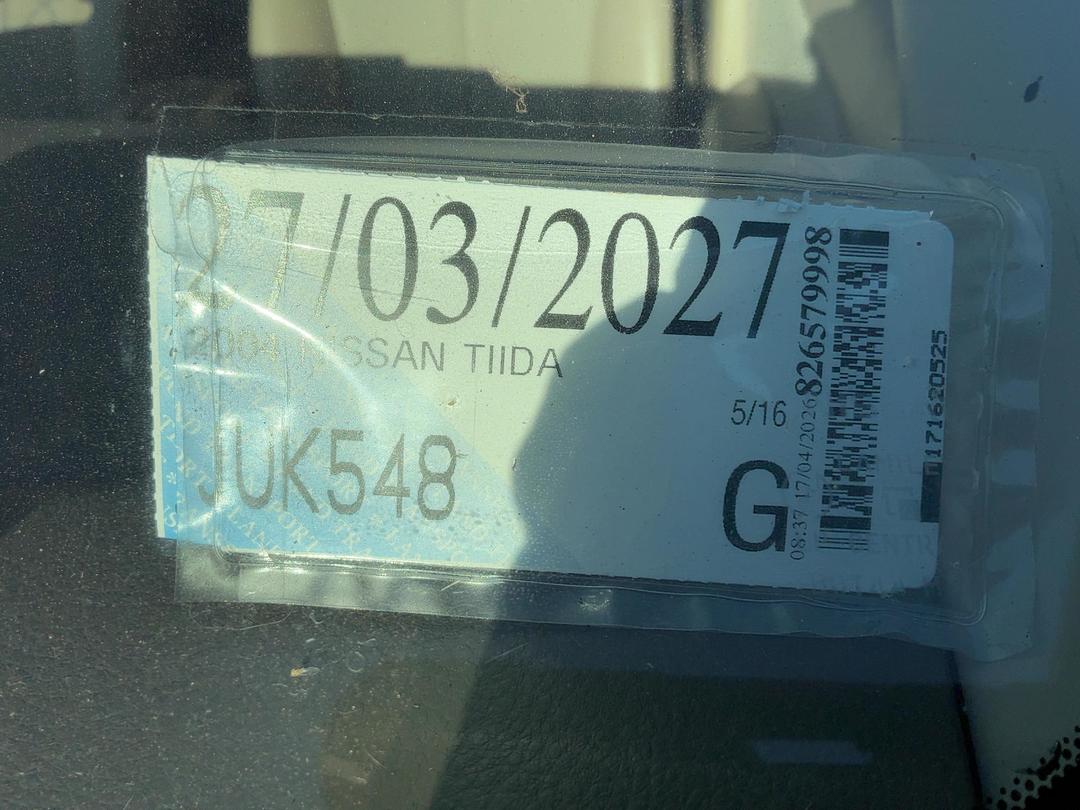 Photo '15' of Nissan Tiida Photo '15' of Nissan Tiida