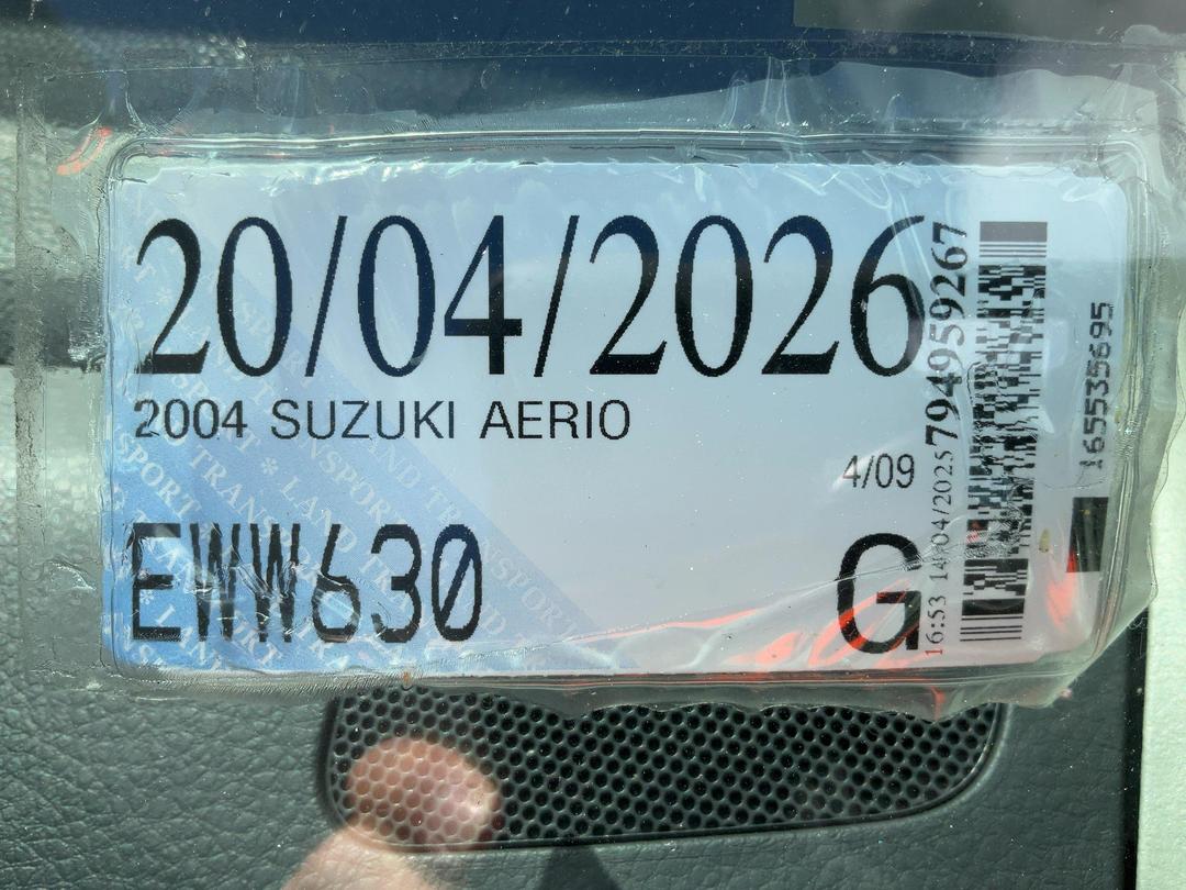 Photo '24' of Suzuki Aerio