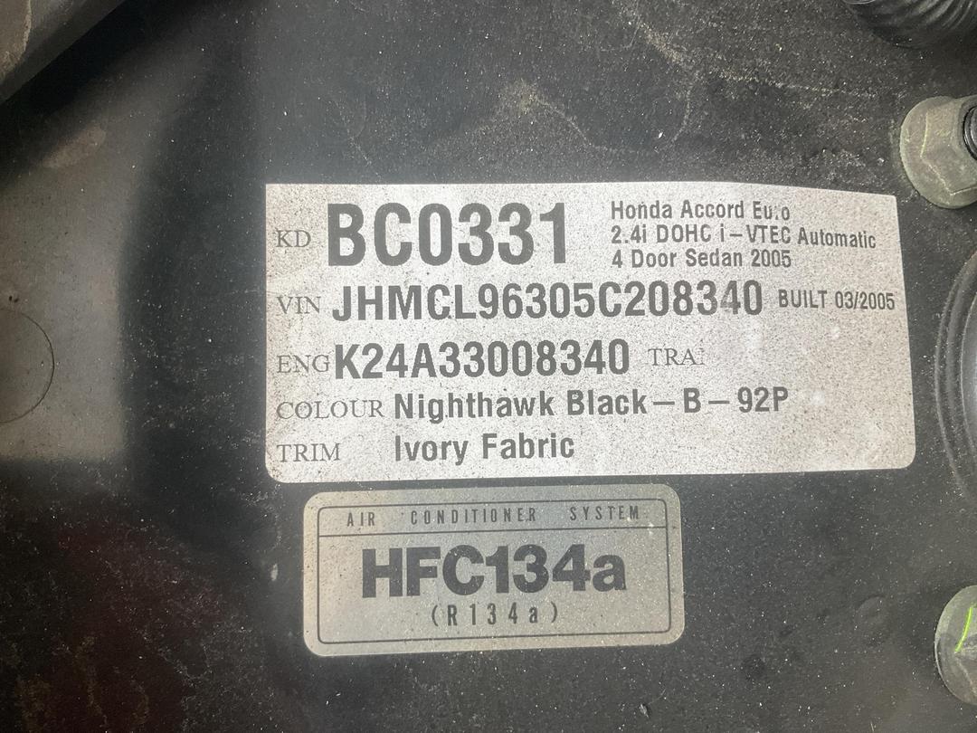 Photo '18' of Honda Accord Euro