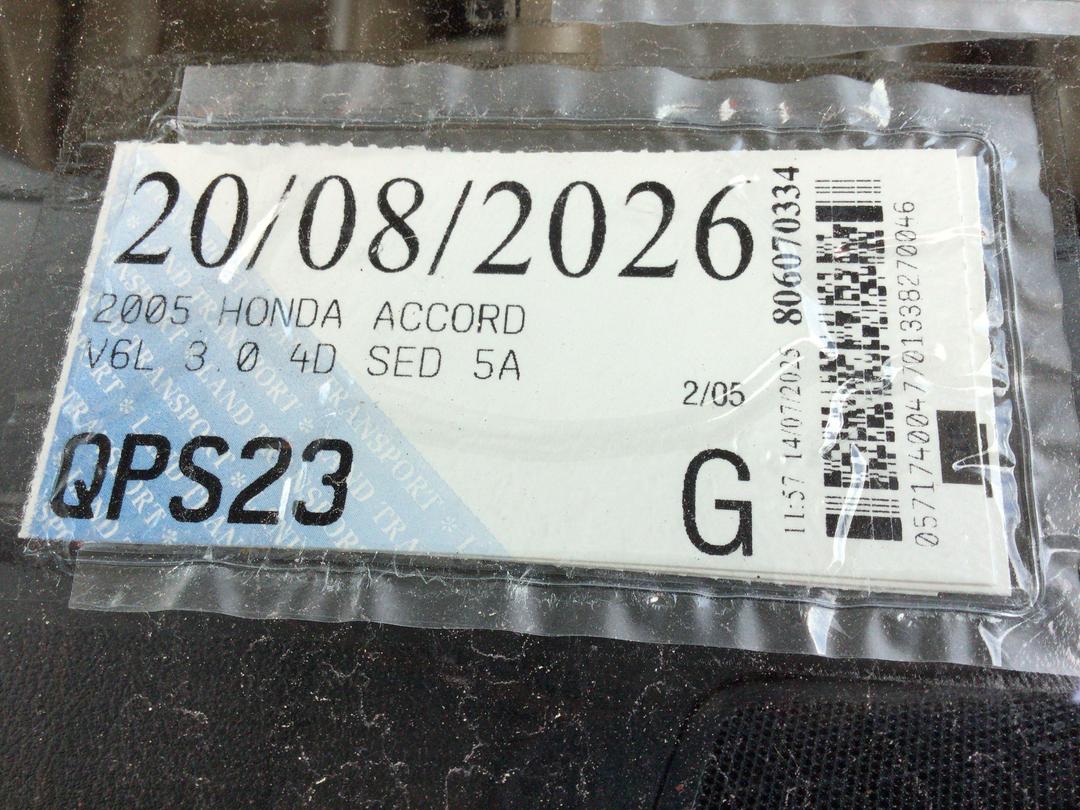 Photo '20' of Honda Accord V6L Photo '20' of Honda Accord V6L