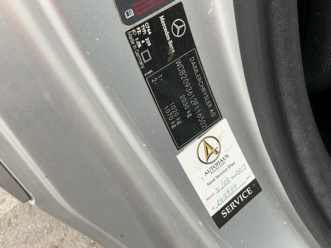 Photo '9' of Mercedes-Benz CLK-Class CLK CPE Avant