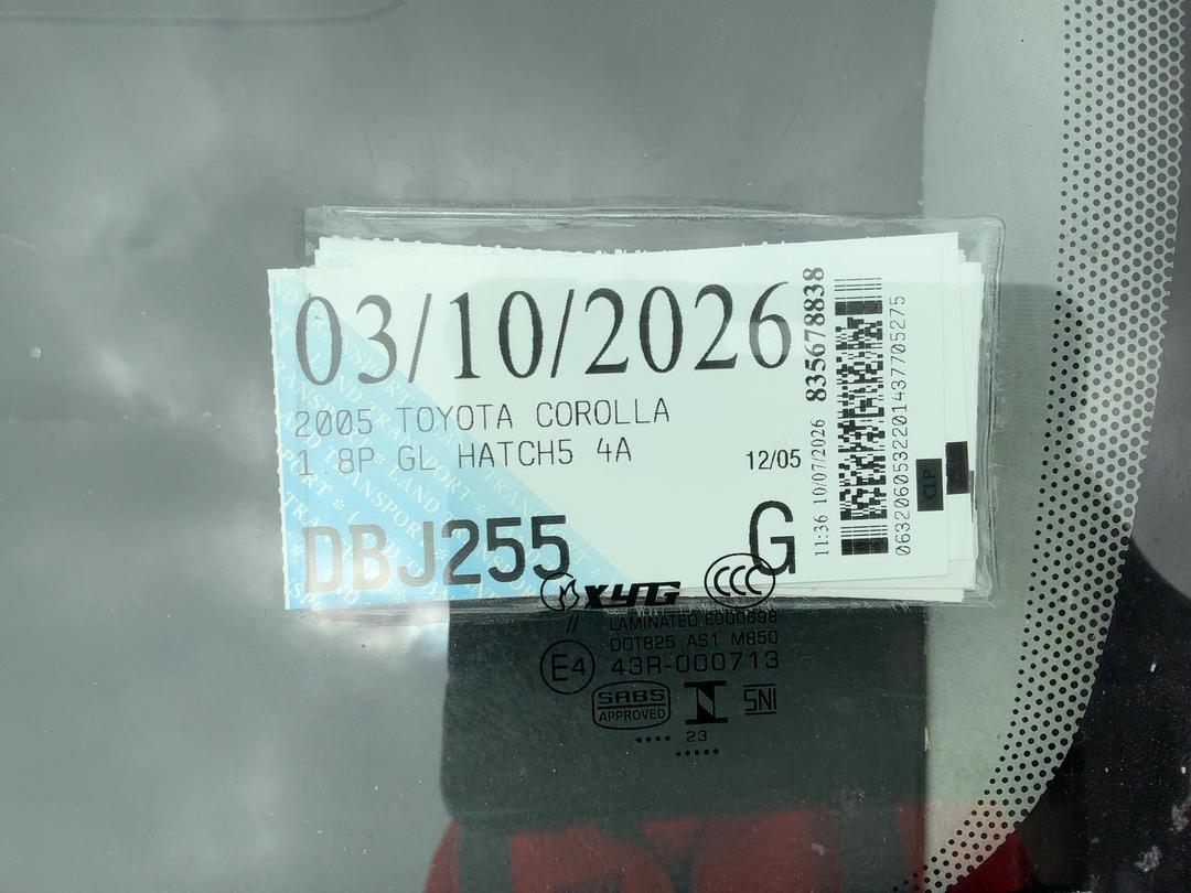 Photo '18' of Toyota Corolla GL Photo '18' of Toyota Corolla GL