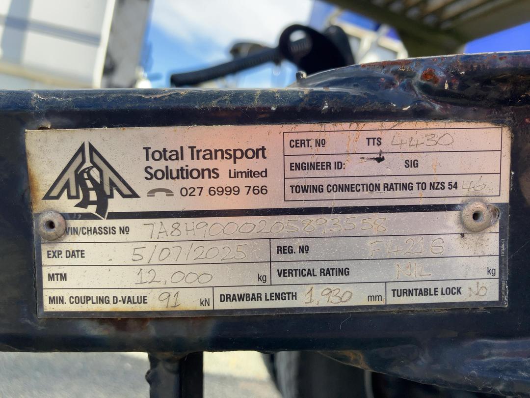 Photo '23' of TRAILER NICKEL 2 AXLE PULL TRAILER Dolly