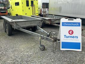 Image of 2005 TRAILER RACEWAY 8X4 Flat Deck - Tandem