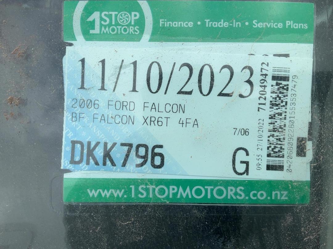 Photo '18' of Ford Falcon BF XR6T 4FA Photo '18' of Ford Falcon BF XR6T 4FA