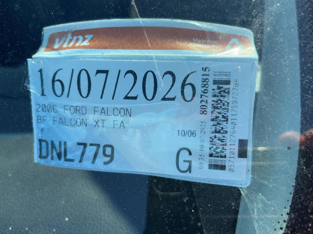 Photo '22' of Ford Falcon BF XT FA Photo '22' of Ford Falcon BF XT FA