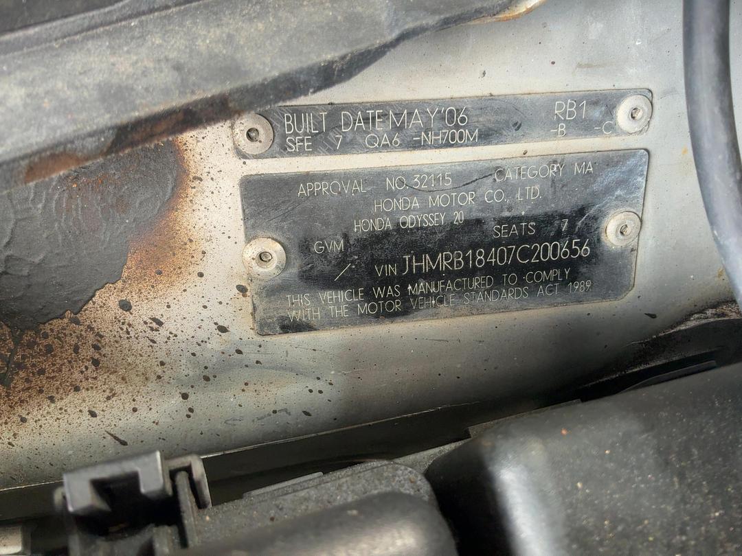 Photo '25' of Honda Odyssey VTI