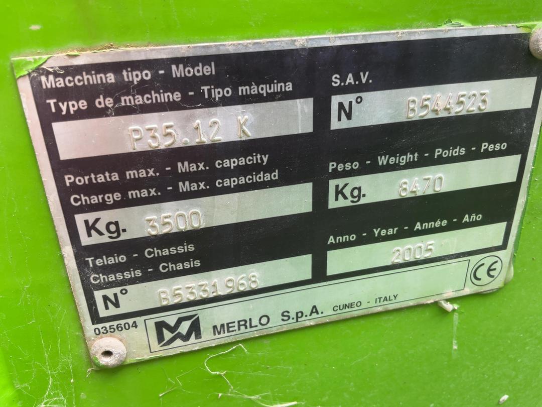 Photo '17' of Merlo P35-12-K Telehandler