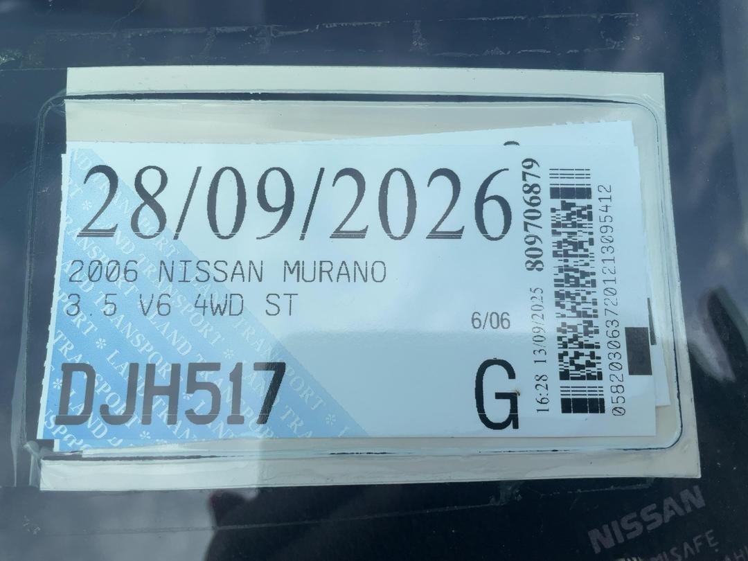 Photo '22' of Nissan Murano V6 ST Photo '22' of Nissan Murano V6 ST
