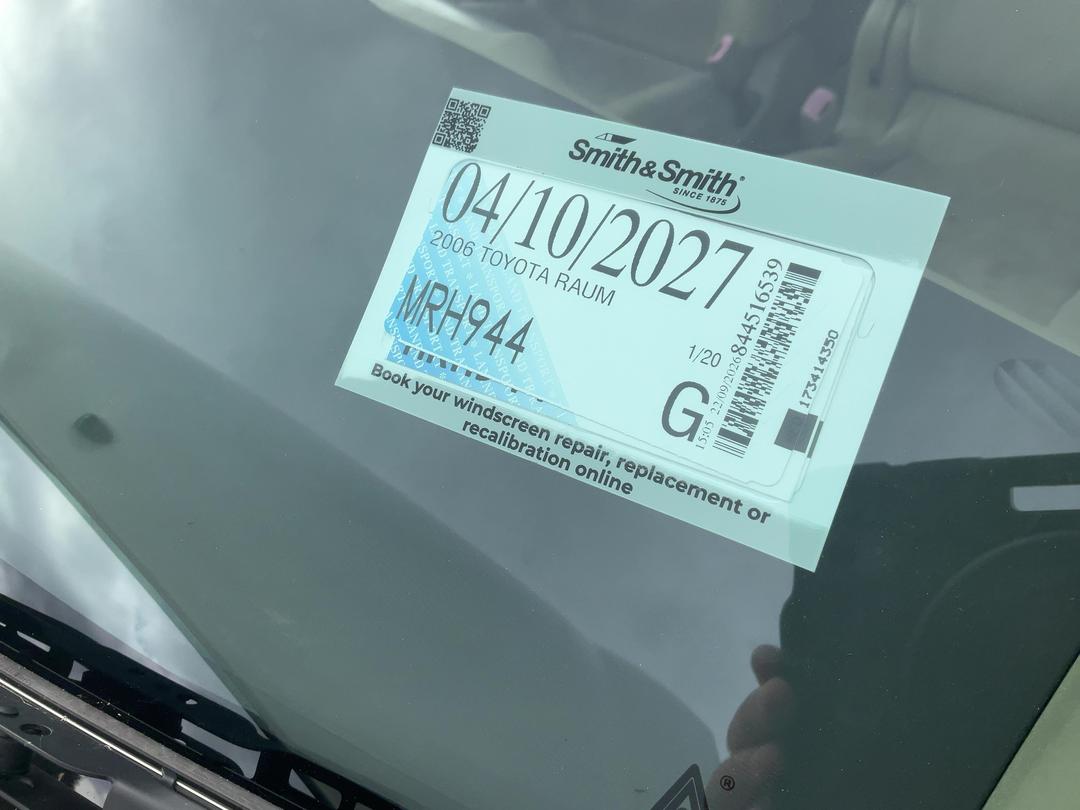 Photo '17' of Toyota Raum Photo '17' of Toyota Raum