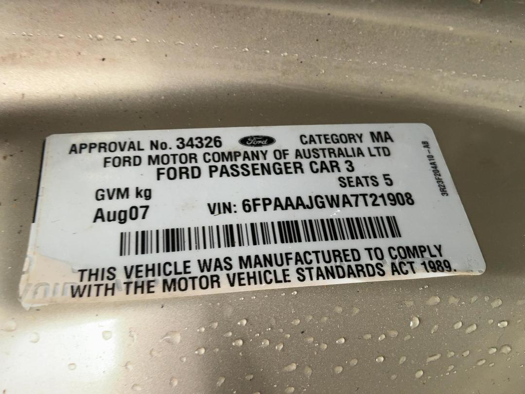 Photo '10' of Ford Falcon BF2 XT FA