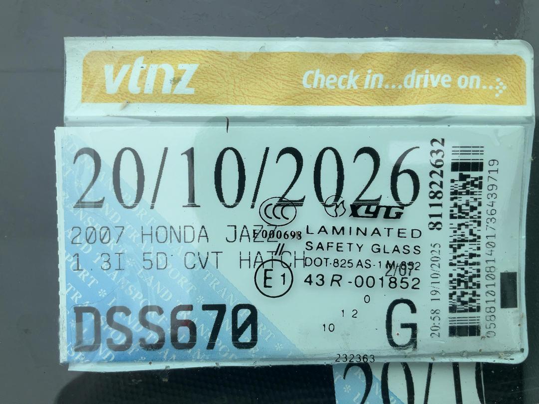Photo '19' of Honda Jazz I Photo '19' of Honda Jazz I