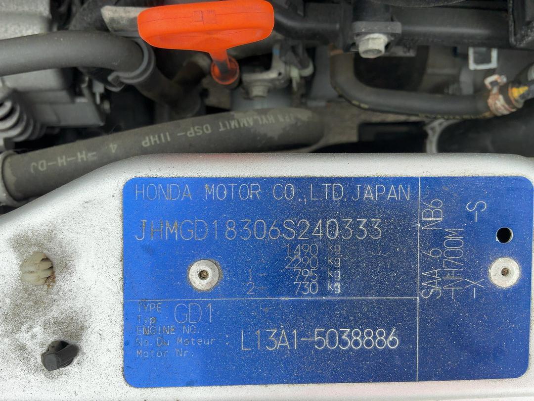 Photo '11' of Honda Jazz I Photo '11' of Honda Jazz I
