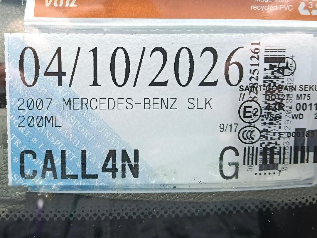 Photo '14' of Mercedes-Benz SLK 200ML Photo '14' of Mercedes-Benz SLK 200ML