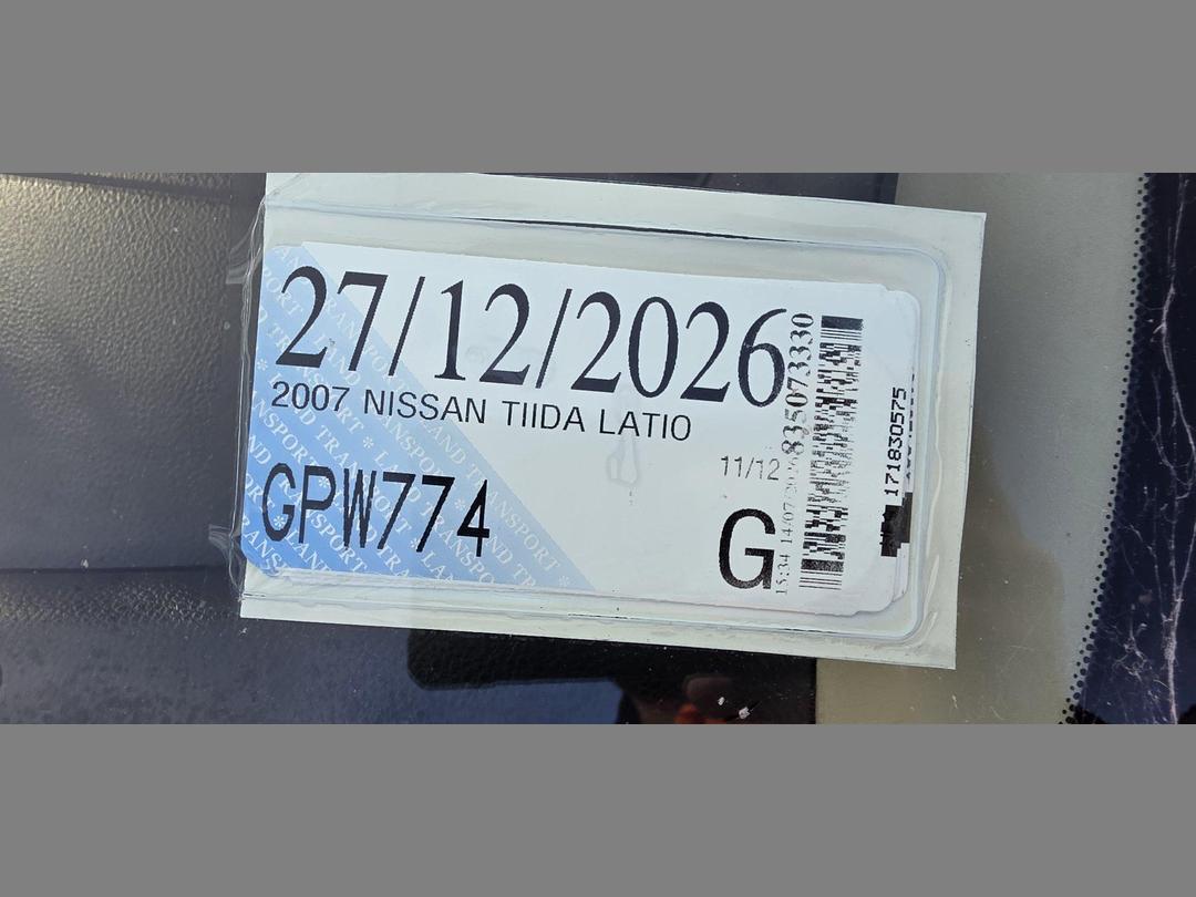 Photo '11' of Nissan Tiida Latio Photo '11' of Nissan Tiida Latio