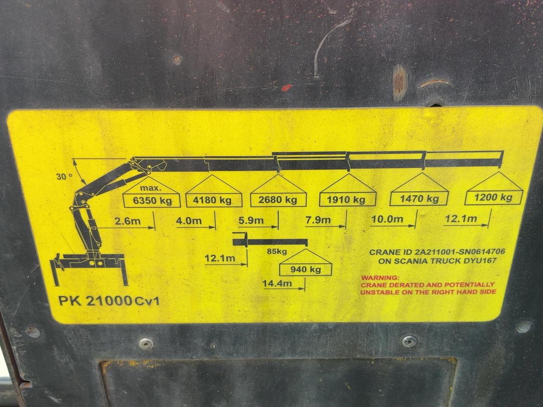 Photo '23' of SCANIA P420 Flat Deck Crane