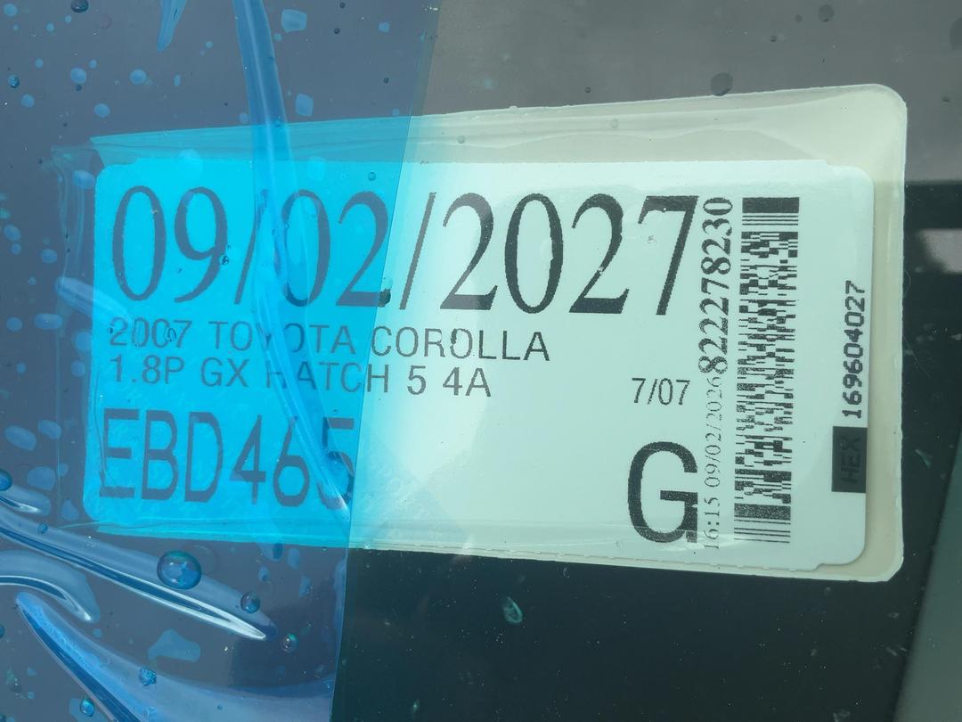 Photo '19' of Toyota Corolla GX Photo '19' of Toyota Corolla GX