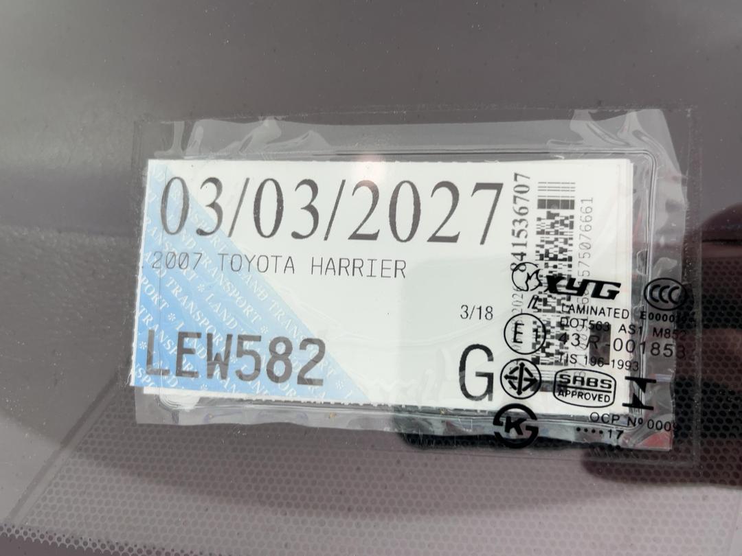 Photo '27' of Toyota Harrier