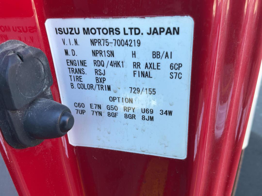 Photo '17' of Isuzu ELF NPR75N Curtain/Solid