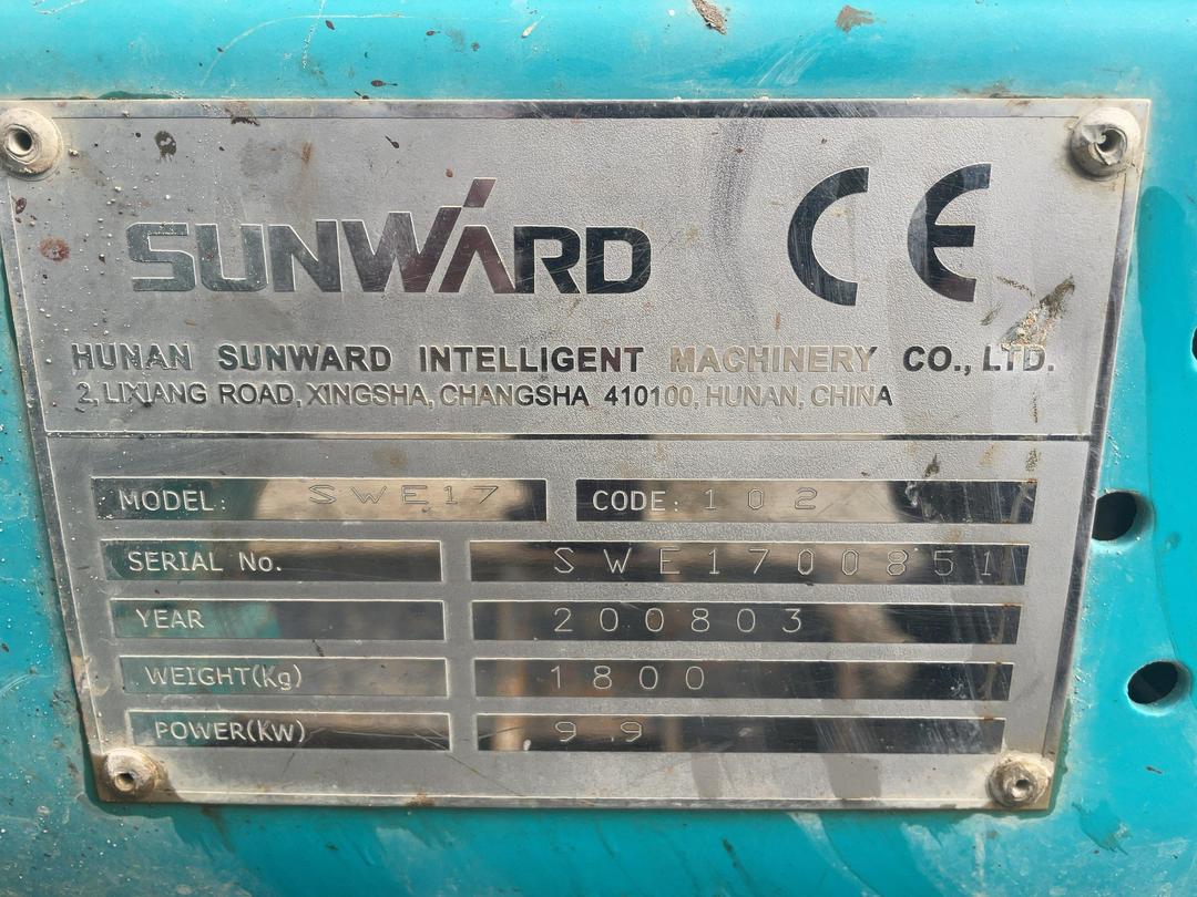 Photo '48' of Sunward SWE17 Excavator