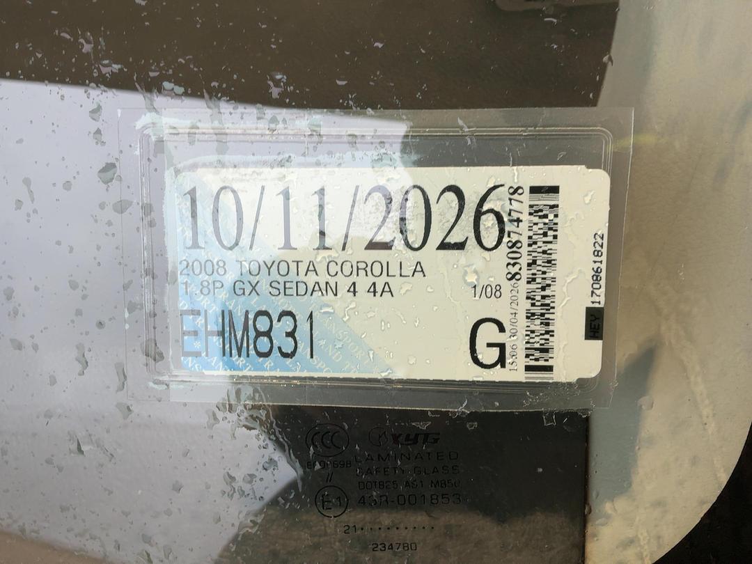 Photo '15' of Toyota Corolla GX Photo '15' of Toyota Corolla GX
