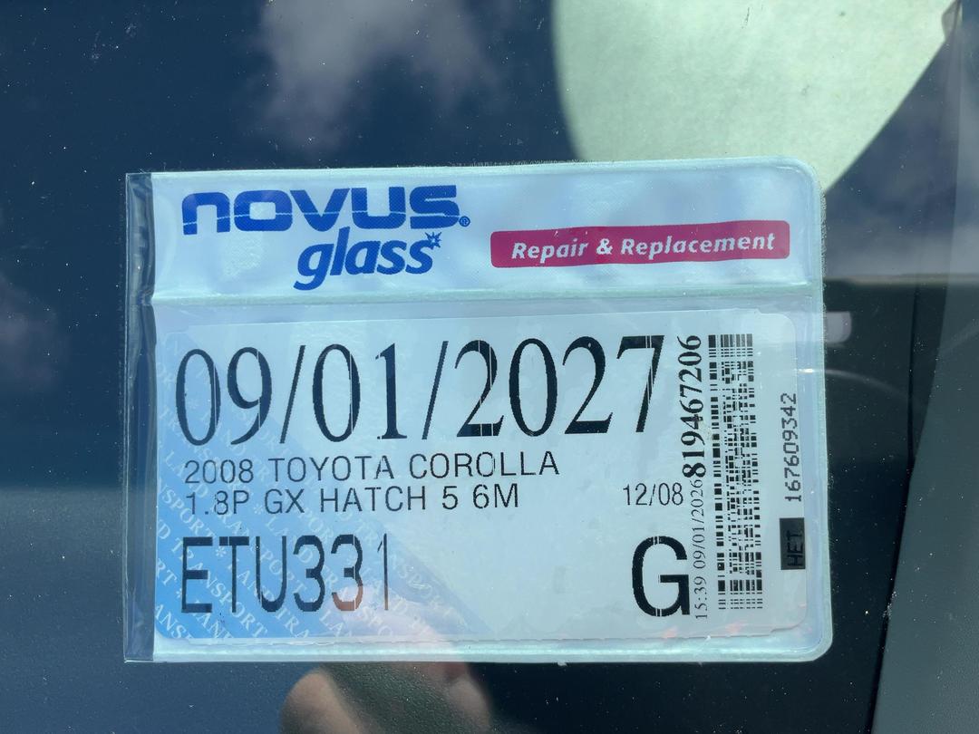 Photo '17' of Toyota Corolla GX Photo '17' of Toyota Corolla GX