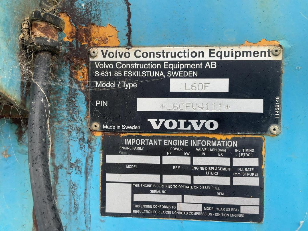 Photo '6' of Volvo L60F Wheel Loader