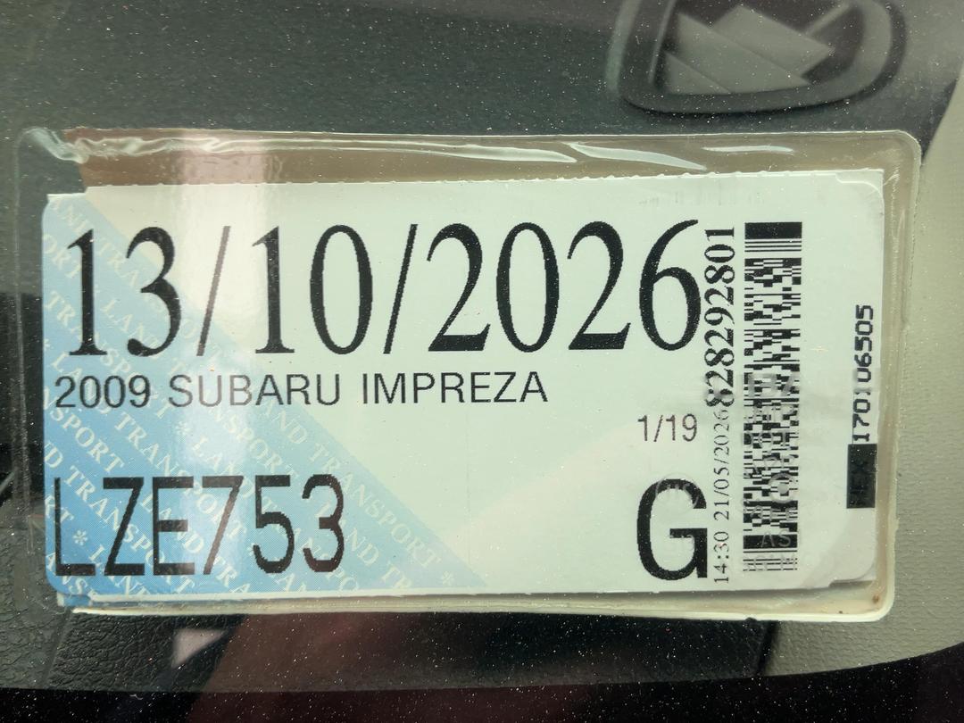 Photo '19' of Subaru Impreza Photo '19' of Subaru Impreza