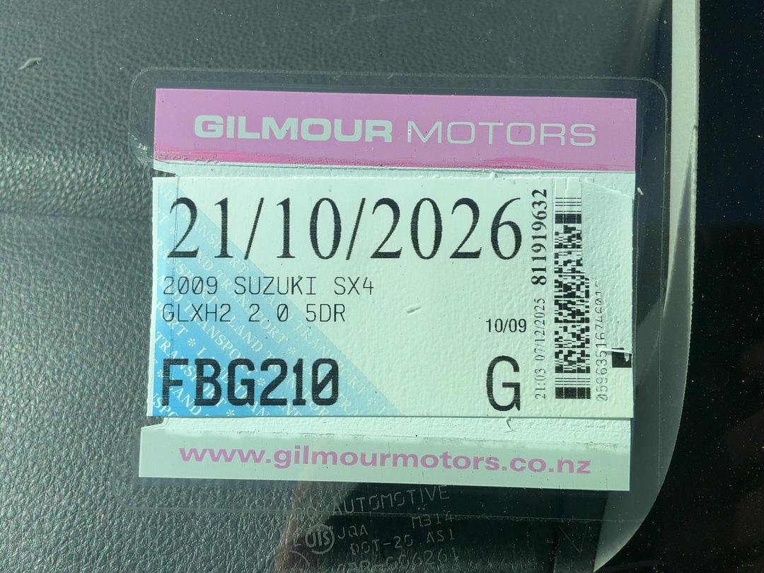 Photo '15' of Suzuki SX4 Glxh2 LTD Photo '15' of Suzuki SX4 Glxh2 LTD