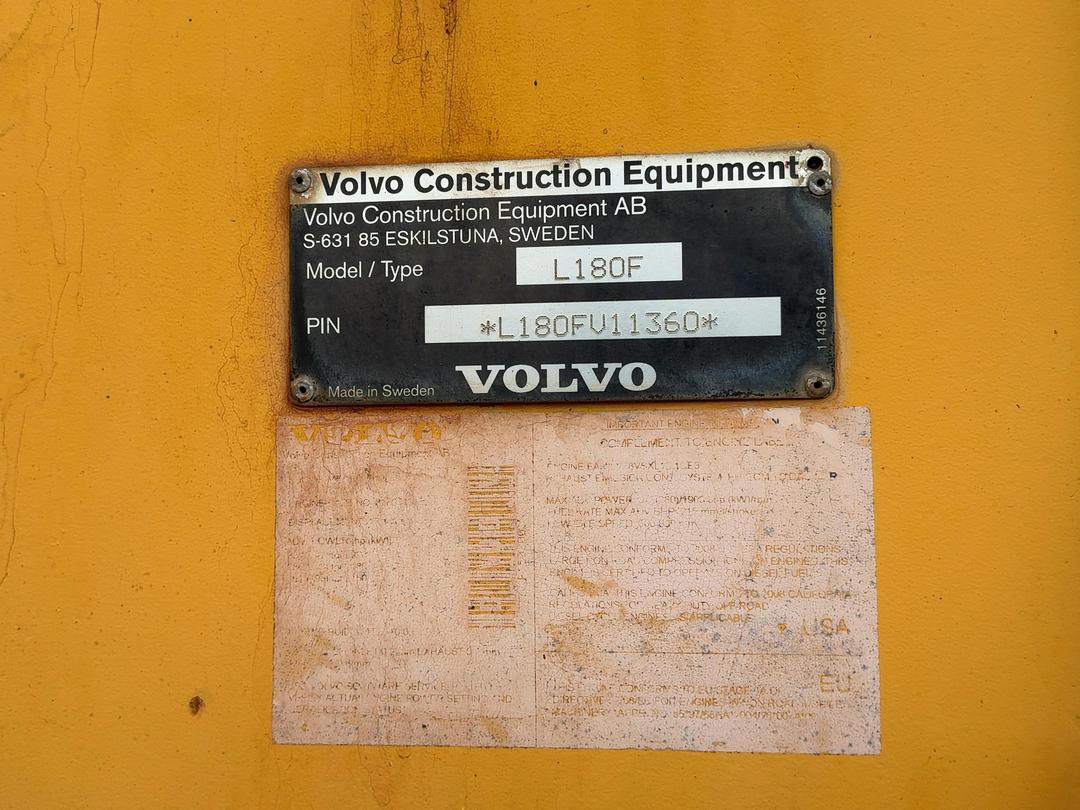 Photo '16' of Volvo L180F Log Loader