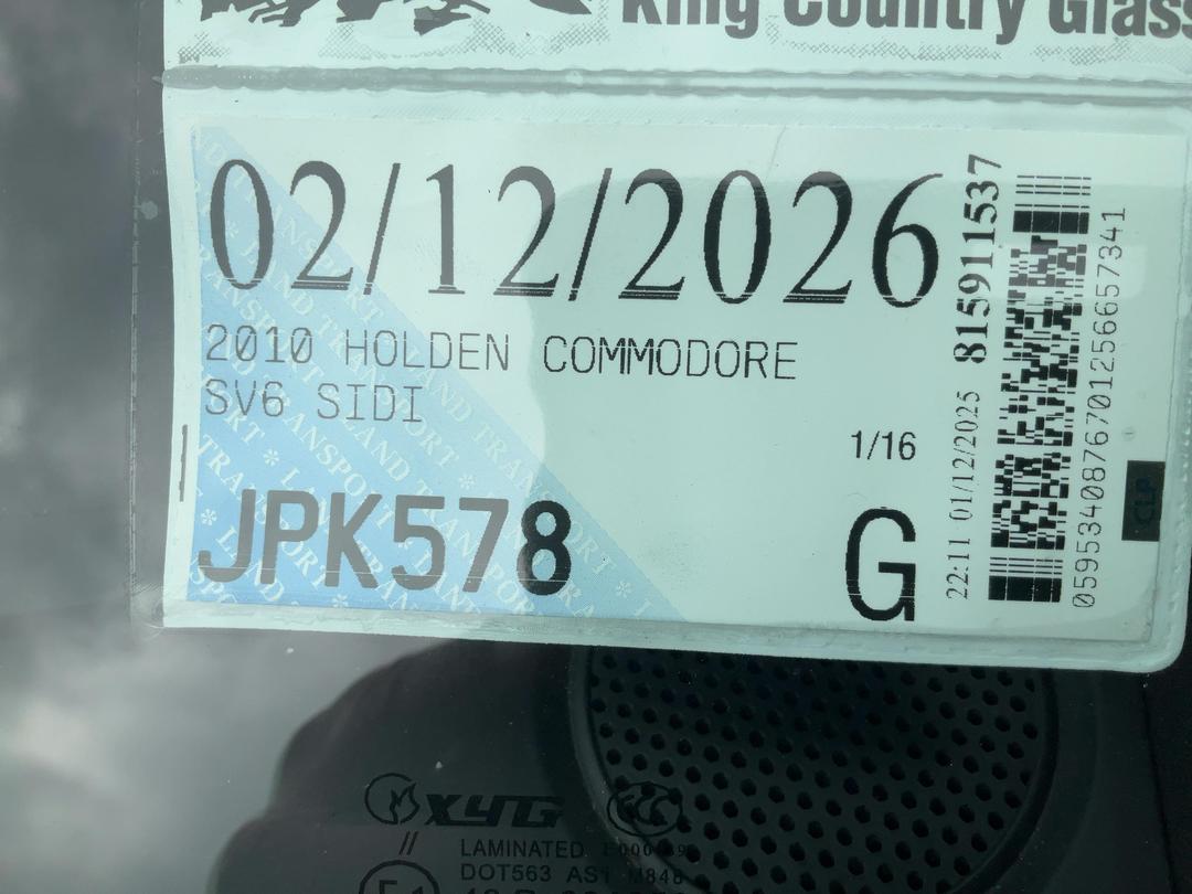 Photo '18' of Holden Commodore SV6 Sidi