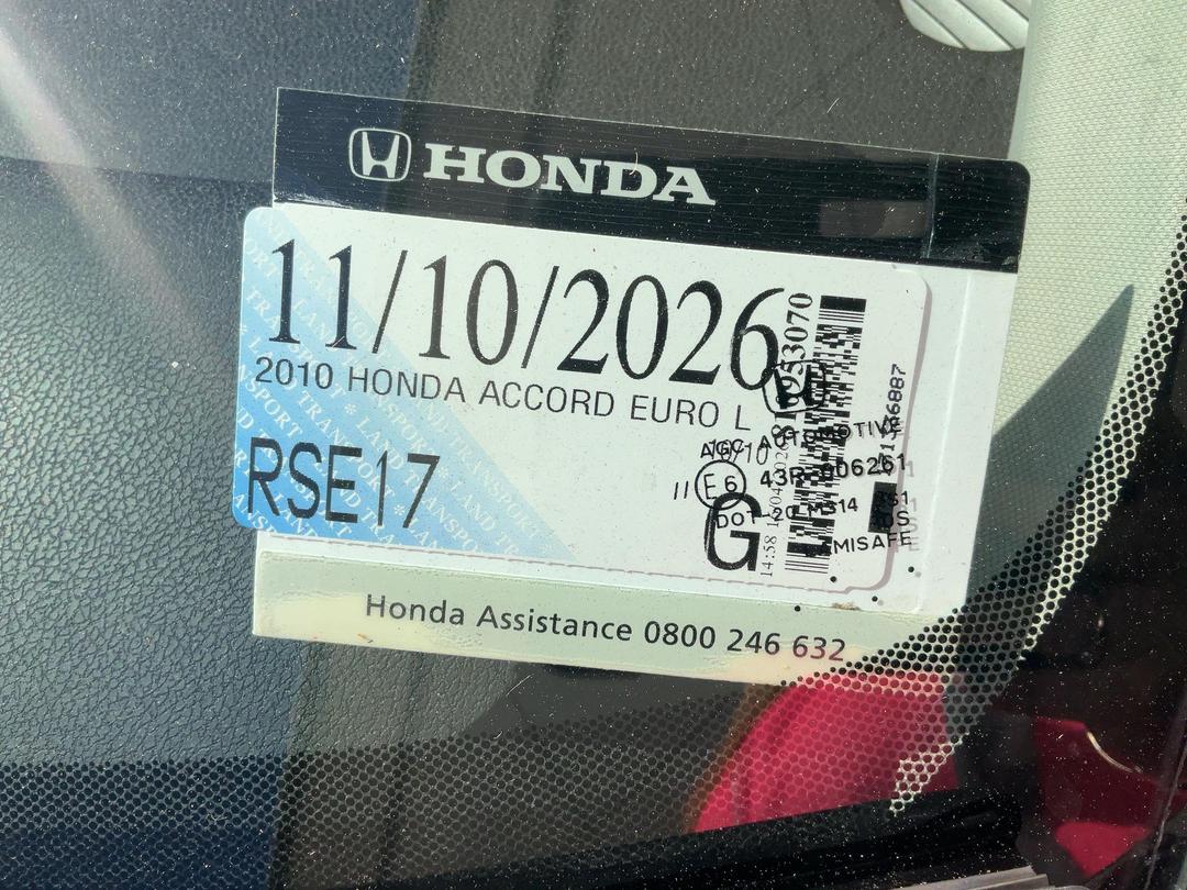 Photo '31' of Honda Accord Euro L