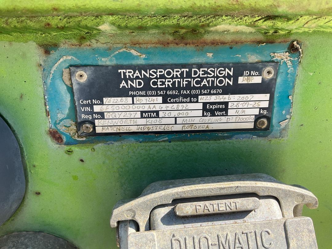 Photo '11' of Kenworth K108 Cab Chassis