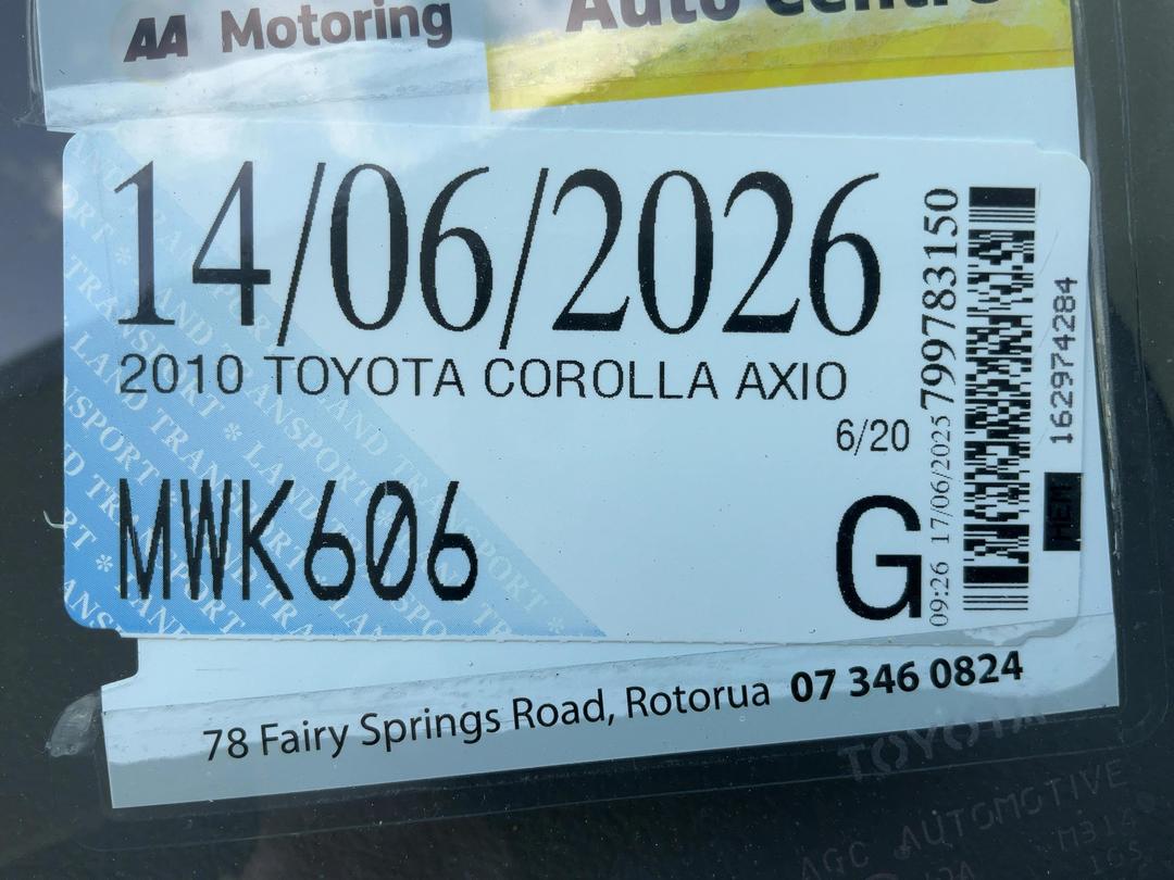 Photo '28' of Toyota Corolla Axio
