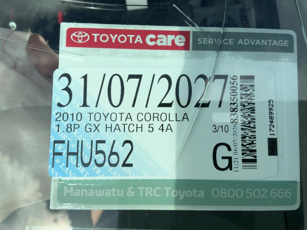 Photo '19' of Toyota Corolla GX Photo '19' of Toyota Corolla GX
