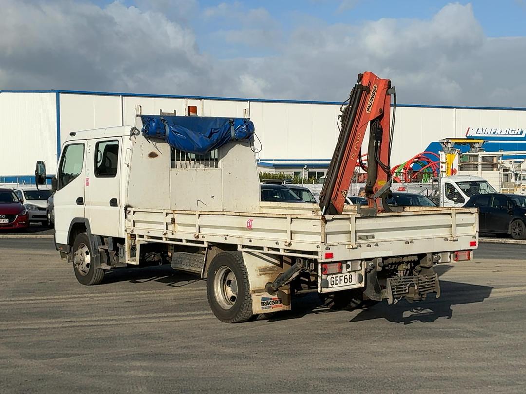 Photo '6' of Mitsubishi Fuso Canter FE160W4 Flat Deck Crane